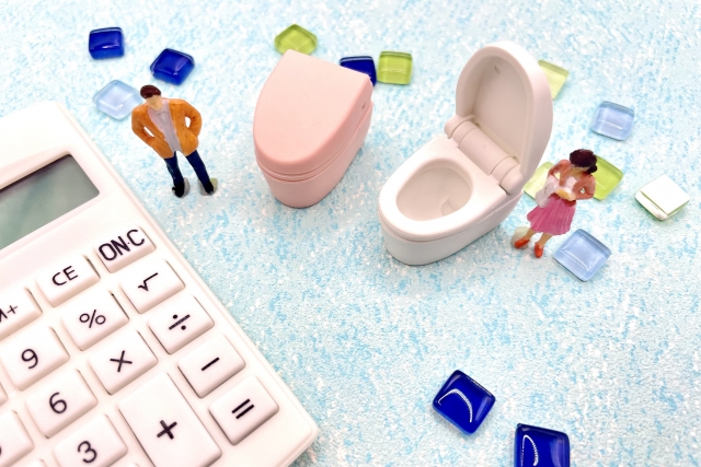 大阪市のトイレつまり修理の料金相場