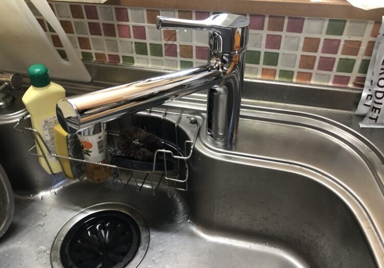 キッチンの水漏れ修理 / 大阪府池田市 施工後