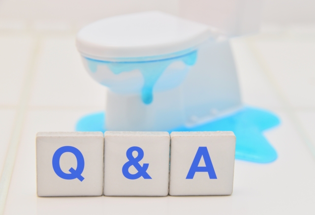 トイレ配管の漏水Q&A