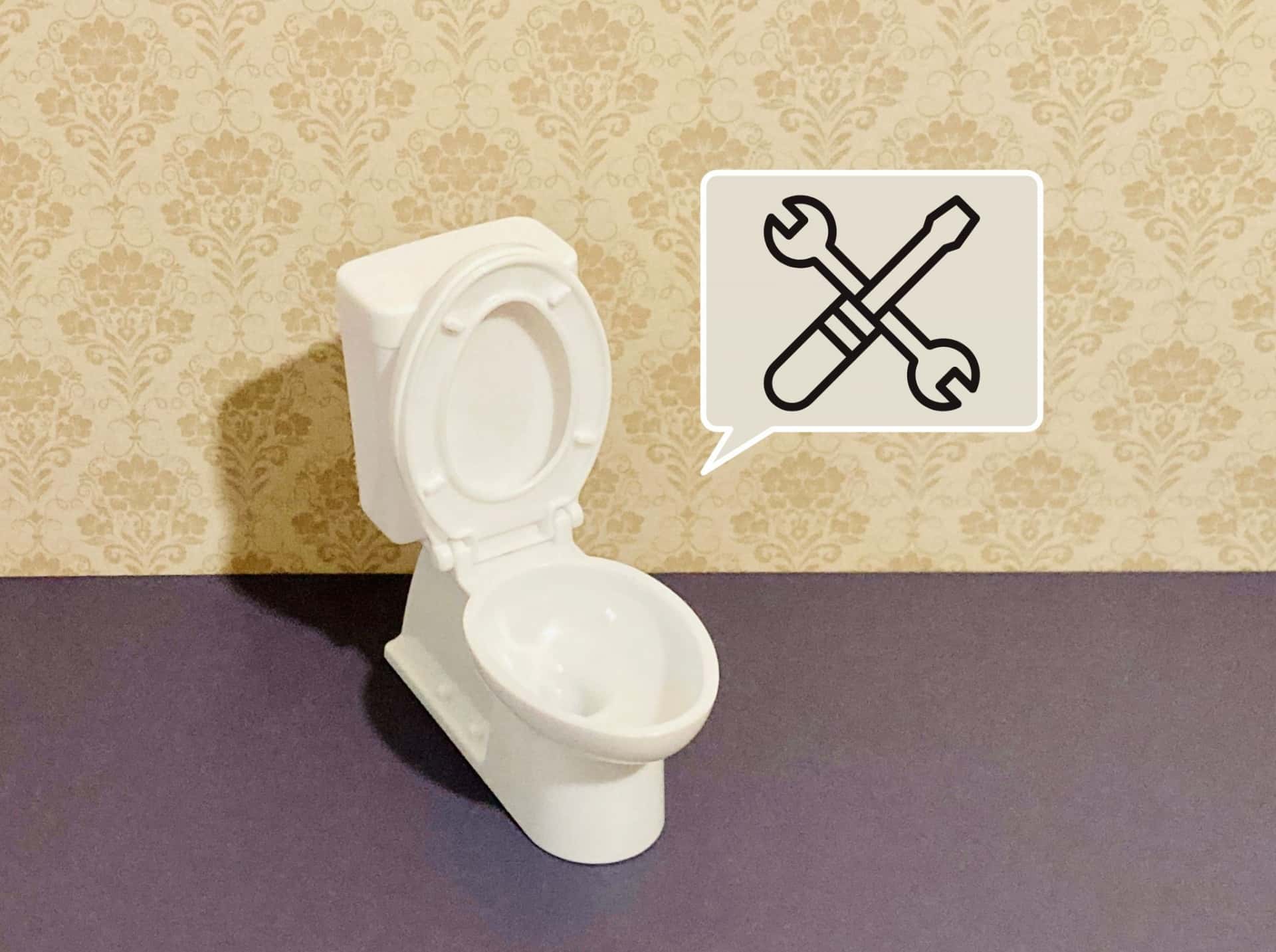 紙によるトイレつまりの直し方