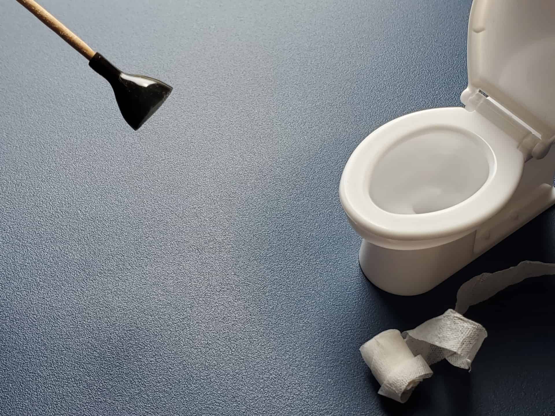 ティッシュをトイレにつまらせた時の対処法