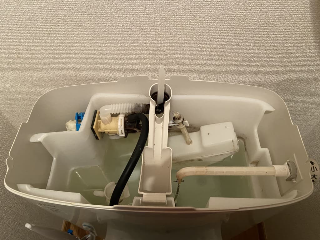 トイレタンクの構造と部品の役割