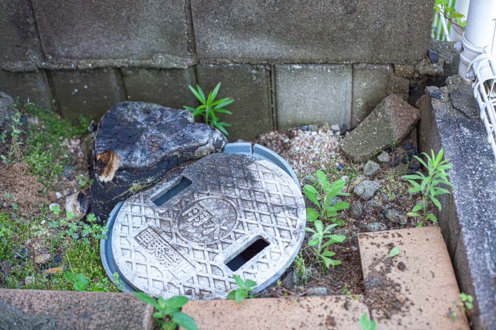 雨水枡を掃除する時の注意点