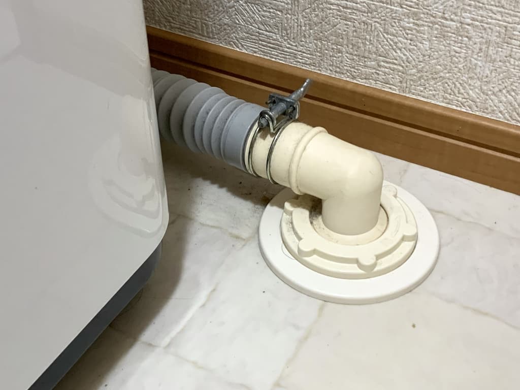 洗濯機の排水管つまり解消方法