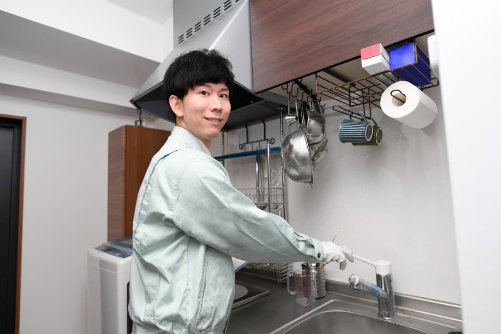 集合住宅で水道管が破裂した場合