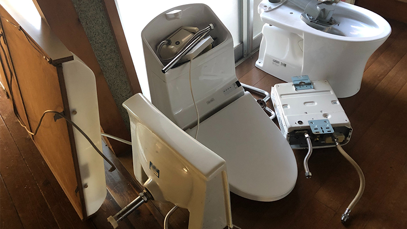 タンクレストイレの仕組み・構造を解説|水が流れる理由とタンク式との違い 4 タンクレストイレの部品の役割