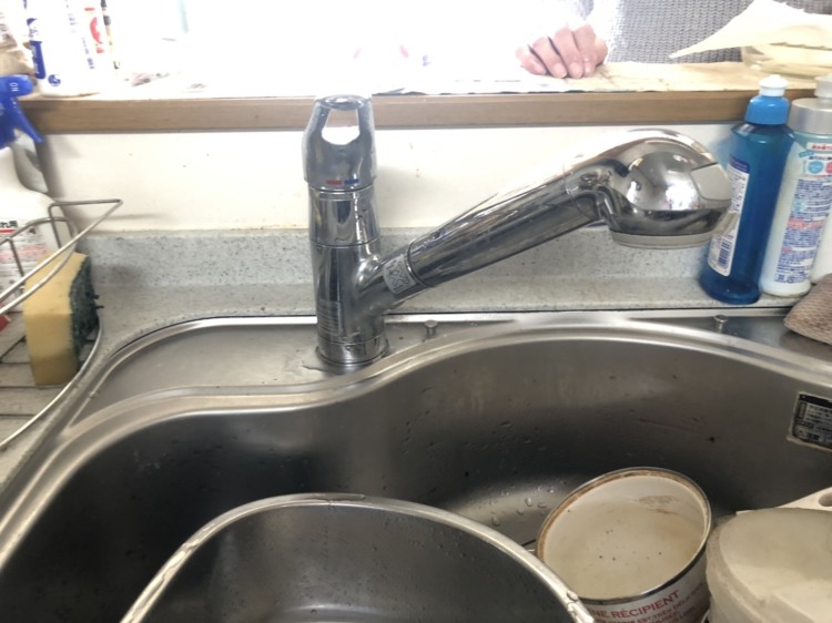 シンク下の水濡れを解決。蛇口交換で家事がもっと軽やかに / 兵庫県尼崎市 1 b 2