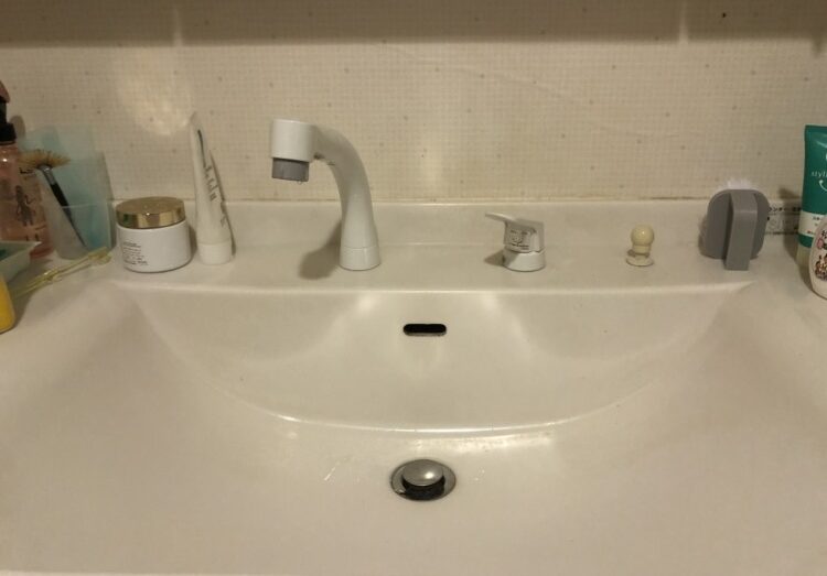 洗面台下の水漏れ原因は蛇口の寿命？混合栓交換で即日スピード解決！ / 岐阜県岐阜市 施工後