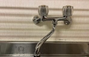 台所水栓の交換 / 大阪府高槻市 施工前