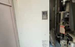 電気温水器の交換 / 兵庫県宝塚市 施工前