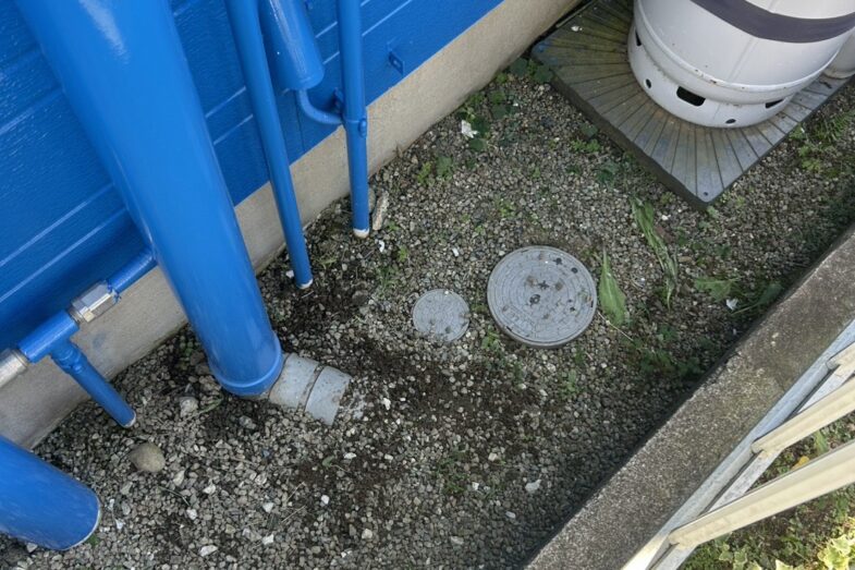 汚水マスの交換 / 神奈川県平塚市 施工前
