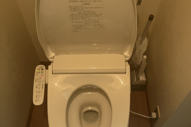 温水洗浄便座の新規取り付け / 大阪府堺市南区 施工後