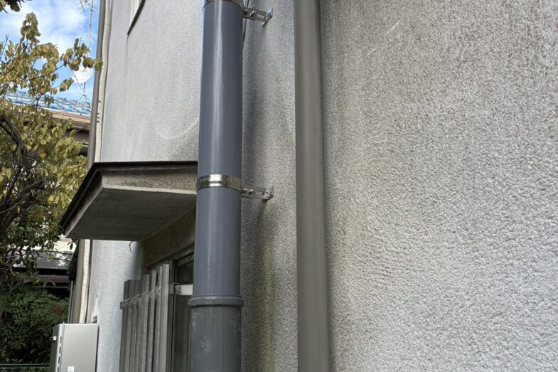 2階トイレ排水管の一部やりかえ / 大阪府堺市堺区 施工後